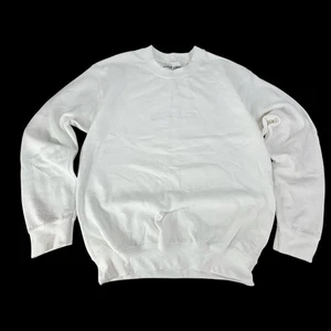 Ariana Grande Positions Crewneck Damen S weiß Pullover Sweatshirt bestickt - Bild 1 von 4