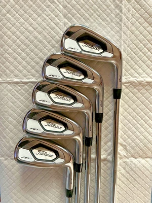 Titleist Ap3 718 Irons 6-9, PW NS Pro Steel Shafts R Flex See photos! - Image 1 of 3