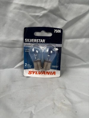 Sylvania 7506 SilverStar Whitelight 2 lámparas 13,5 V, 25 W Foto 1 de 2
