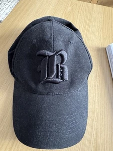 Worldhafts Baseball Cap schwarz bestickt mit Initiale B Unisex   - Bild 1 von 7