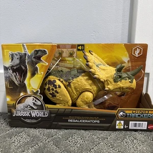 Mattel - Jurassic World - Wild Roar Regaliceratops Actionfigur Dinosaurier - Bild 1 von 5