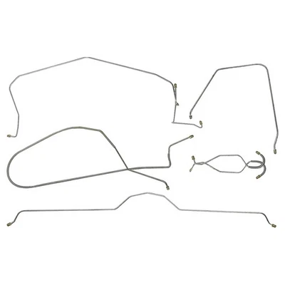 Chevrolet Corvette 1966 juego completo de línea de freno eléctrico de fábrica tubos OEM Foto 1 de 4