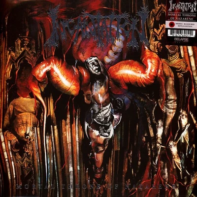 Incantation - Mortal Throne Of Nazarene Reissue (Vinyl LP - 1994) - Bild 1 von 3