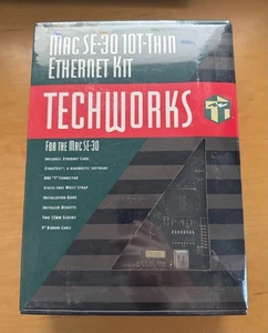 Kit Ethernet TechWorks Mac SE/30 sellado de fábrica (estado NOS) - Imagen 1 de 3