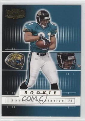 2001 Playoff Preferred Rookie /1100 Patrick Washington #132 Rookie RC - Image 1 of 2