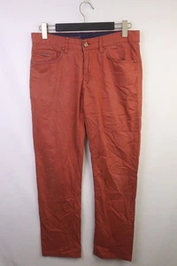 PAUL & SHARK YACHTING Mens Burnt Orange Cotton Trousers Size 33 - Picture 1 of 21