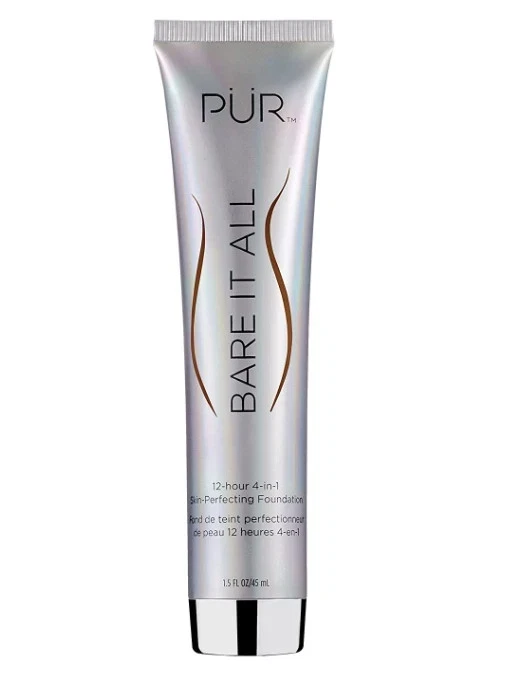 PÜR Bare It All 12 Hr. 4-in-1 Skin-Perfecting Foundation Makeup Dark Tan Deeper - Image 1 of 1