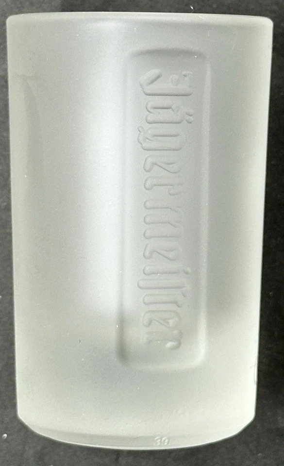 Jägermeister Shotgläser 6er Set 2 cl Milchglas frosted Kurze Stamperl Party Shot - Bild 1 von 4