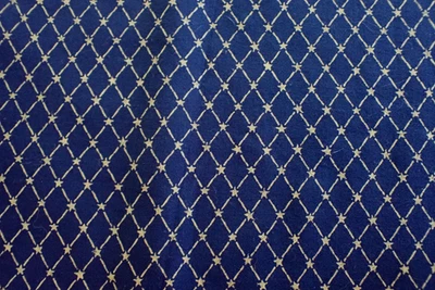 1996 Diamond All Over #26707 by Maggie for Daisy Kingdom Gold Stars Quilt Fabric - Image 1 of 4