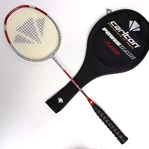 🔥 Carlton Power Blade Flare Badmintonschläger - Silber Rot - Bild 1 von 19