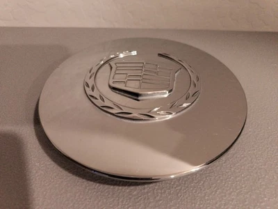 2000-2011 OEM Cadillac Deville DTS Chrome Center Cap #9593259 VGood Cond (#2) - Изображение 1 из 4