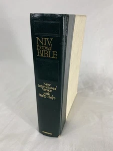 1978 NIV Pictoral Bible w/Study Helps New International Version ZONDERVAN - Foto 1 di 24