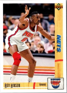 1991 Upper Deck Roy Hinson #389 New Jersey Nets Basketball Card - Picture 1 of 2