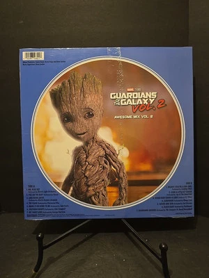 Guardians Of The Galaxy Vol. 2 Vinyl 12" Picture Disc Pressing NEW MINT - Image 1 of 2