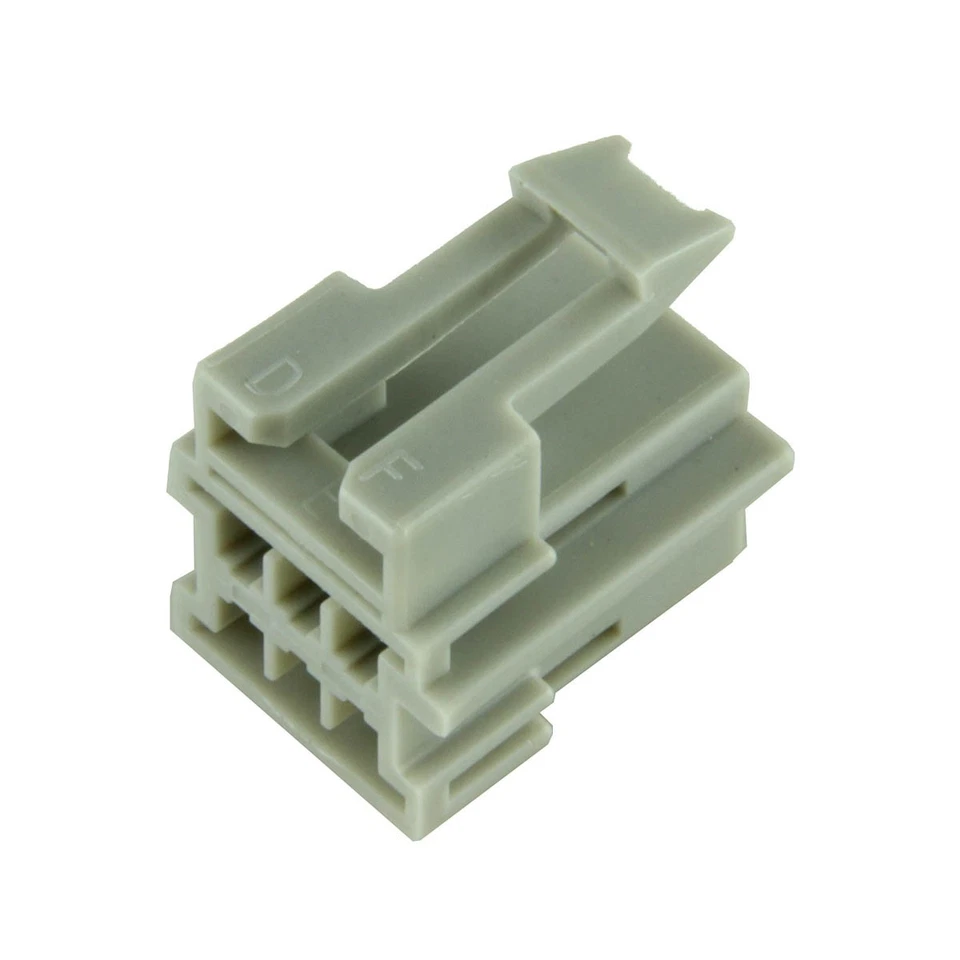 6-Way Female Metri-Pack Housings, 150 Series, Unsealed #12064762 - (Pack of 10) - Image 1 of 1