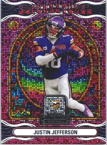 2024 PANINI CONTENDERS JUSTIN JEFFERSON #7 SUPERNATURAL VIKINGS - Picture 1 of 2