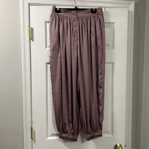 Free People Intimately Noche Especial Satén Pantalones Talla Grande - Imagen 1 de 3