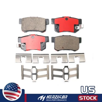 Kit de pastilhas de freio traseiras de cerâmica P-536 para Acura Legend 1991-1995 e RL 1996-2004 - Imagem 1 de 4