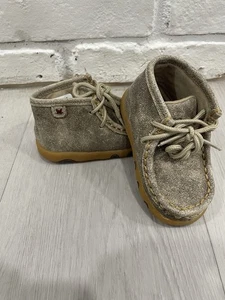 Twisted X Baby Junge Dusty hellbraune Stiefel Größe 4M - Bild 1 von 6