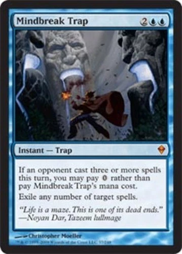 Zendikar Mindbreak Trap Moderately Played Regular English  - Image 1 of 1