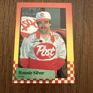 1989 Max Trading Card#207 Ronnie Silver- Race Car Driver - Picture 1 of 3