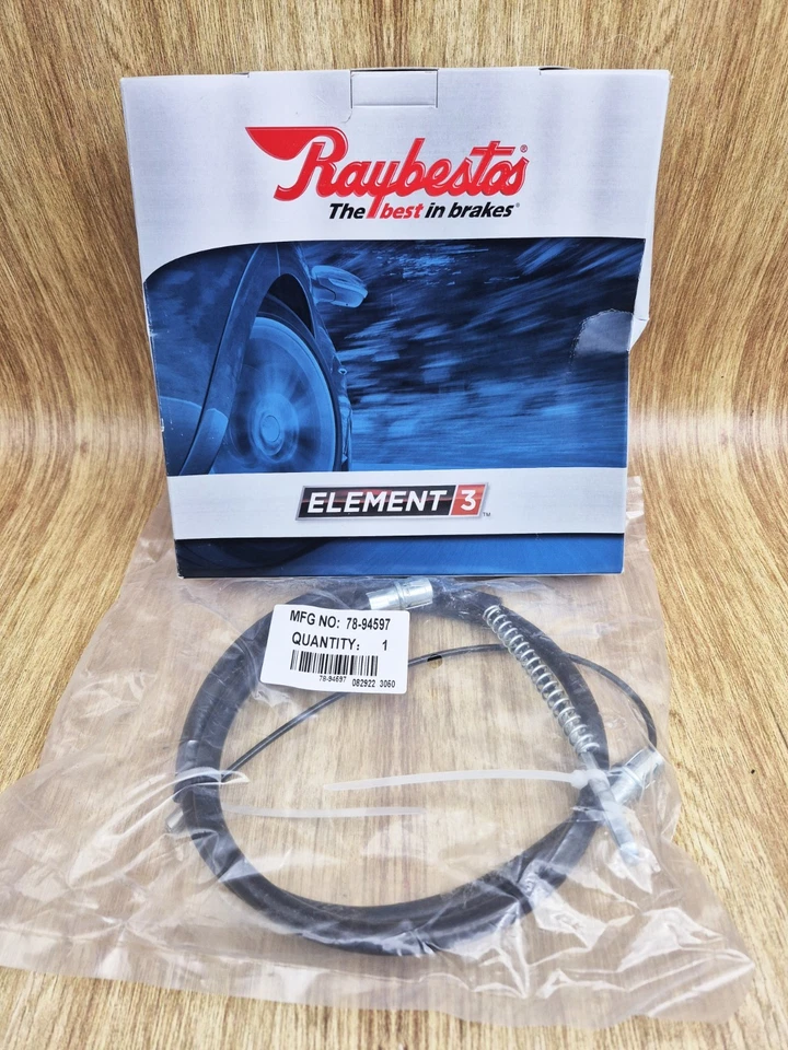 Cable de freno de estacionamiento Raybestos Element3 BC94597 para Ford Ranger 2001-2002 selecto Foto 1 de 4