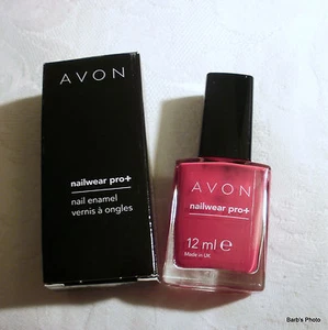 AVON NAILWEAR PRO+ NAIL ENAMEL / VARNISH ~ " RED REVEAL" ~ NEW - Picture 1 of 1