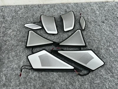 FRONT REAR DOOR SPEAKER COVER BANG & OLUFSEN SET BMW M6 650I F06 (2013-2017) OEM - Image 1 of 4