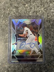 JOE PEREZ 2022 Panini Chronicles CERTIFIED Auto Astros RC - Picture 1 of 2