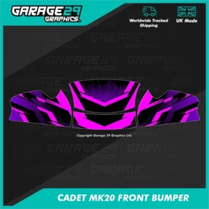 CADET KART MK20 FRONT BUMPER STICKER KIT - MATRIX - COLOUR 4 - Picture 1 of 3