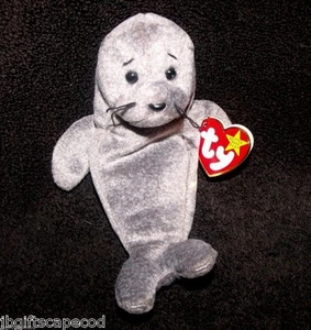 'SLIPPERY' THE SEAL BEANIE BABY - 1998/1999 - MWMT - RARE - RETIRED - ADORABLE!! - Bild 1 von 8