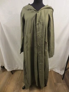 Dandelio Custon Handmade Linen Long Sleeve Maxi Hood Oversize Dress - New w/Tags - Picture 1 of 10