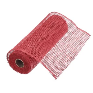 10 Inch Poly Burlap Mesh for Wreath Decorative Mesh Fabric Ribbon 5 Yard for ... - Picture 1 of 7