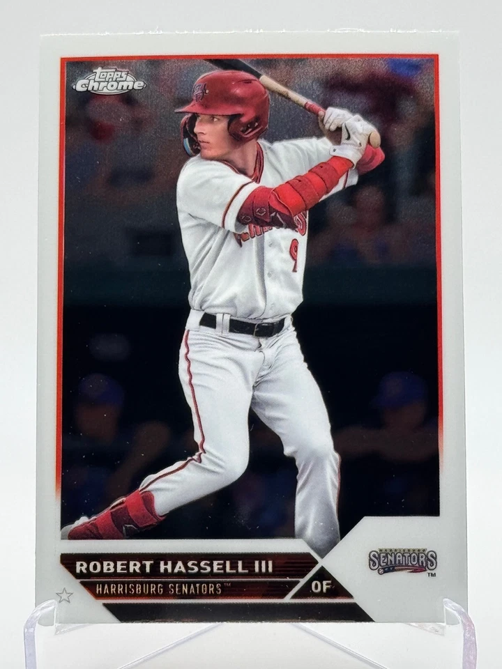 2023 Topps Pro Debut Chrome #PDC-89 ROBERT HASSELL III - Image 1 of 2