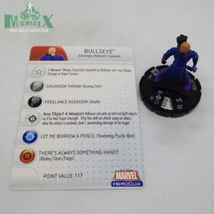 Heroclix Web of Spider-Man conjunto Bullseye #042 ¡Figura rara con tarjeta! - Imagen 1 de 1