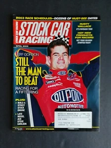 Stock Car Racing Magazine April 2003 Jeff Gordon - Rusty Wallace - 223 - Picture 1 of 2