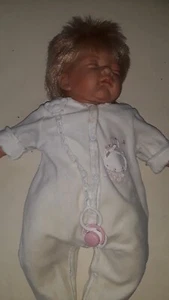 bambola reborn usata con vestiti h.46cm. - Foto 1 di 9
