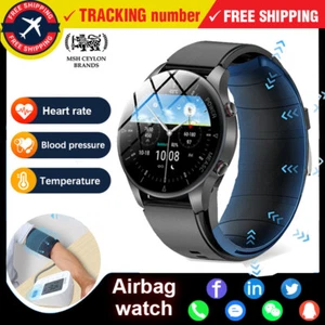 Medical Grade Smart Watch Air Pump Airbag True Accurately Blood Pressure - Picture 1 of 10