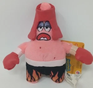 NEW Spongebob SquarePants Patrick Boxer Boxing Stuffed Animal Plush Doll 7" - Picture 1 of 3