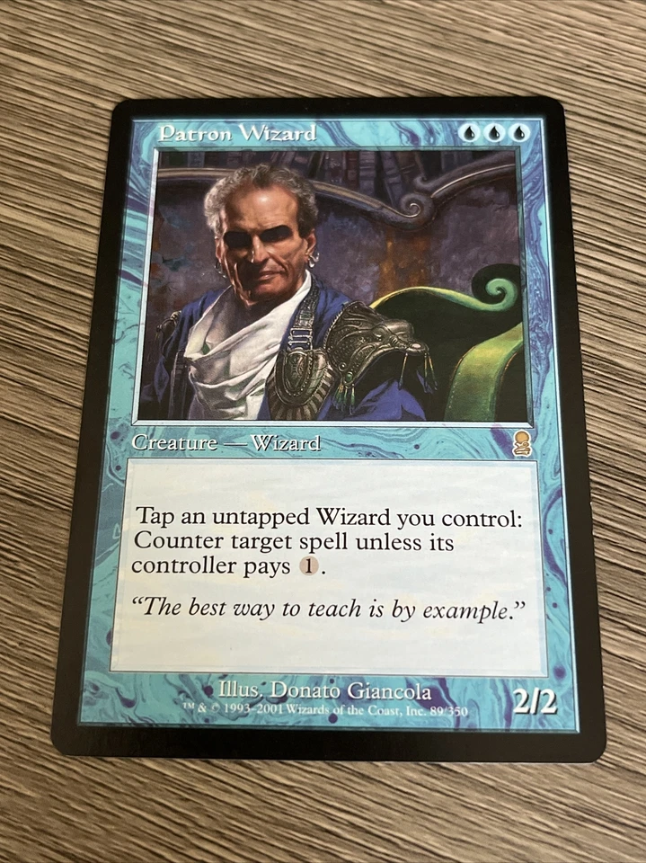 MTG 1X Patron Wizard X1 Odyssey Magic - SP - Image 1 of 1