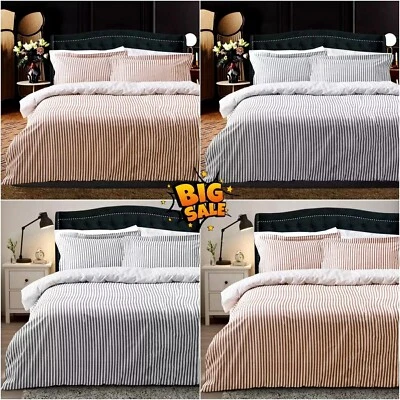 E BEDDING & RUGS Duvet Cover Bedding Set With Pillow Cases Single Double King Size Quilt Covers