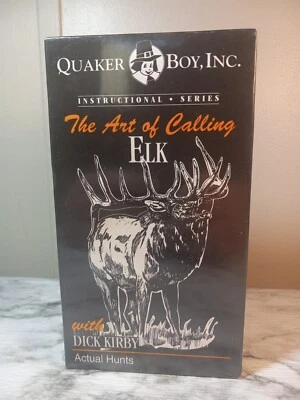 The Art of Calling Elk VHS Hunting Instructional Video Dick Kirby New Sealed  - Image 1 of 4