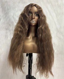 Synthetic Hair Brown As Shown Wave wig - Picture 1 of 6