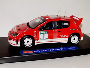 PEUGEOT 206 #1 WRC RALLY NUOVA ZELANDA 2003 GRONHOLM-RAUTIAINEN SUN STAR 3856 1:18 - Foto 1 di 4