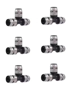SharkBite 1/2 in. Push-to-Connect EVOPEX Plastic Tee Fitting (6-Pack) - Picture 1 of 1