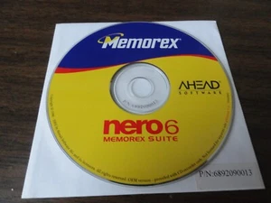 VINTAGE NERO 6 MEMOREX SUITE WITH AHEAD SOFTWARE - Picture 1 of 2