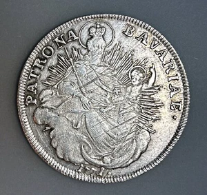 German States BAVARIA Thaler 1771A KM# 519.2 VF - Picture 1 of 2