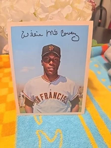 67 Dexter Press Willie Mccovey Photo Baseball Card - Picture 1 of 4