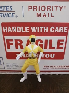 2000 McDonald's Power Rangers Lightspeed Rescue Loose Figure  Yellow  S-68 - Picture 1 of 1