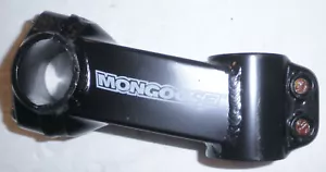 BLACK MONGOOSE BMX BICYCLE STEM BIKE PARTS 59-2 - Picture 1 of 4